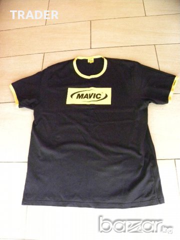 Черна  тениска MAVIC велосипедна MTB, снимка 8 - Тениски - 16172309