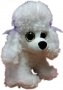 Детска плюшена играчка Куче Болонка бяла