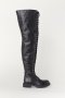 Дамски чизми Moschino [TV] H&M 37 номер, снимка 1 - Дамски ботуши - 23637961