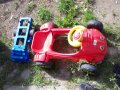 Детска количка с педали и камион за ремонт или части, снимка 2