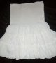  бяла пола , снимка 1 - Дрехи за бременни - 14917135