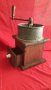 Старинна професионална кръчмарска мелница за кафе, снимка 4