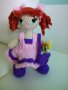 Кукла плетена играчка кукла Анита, снимка 1 - Кукли - 14736125