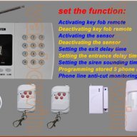 Безжична алармена система за дома, вилата, офиса, кошерите и др телефонна аларма, снимка 5 - Друга електроника - 13359861