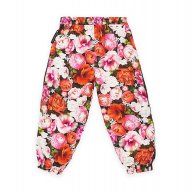 Baby K флорален дизайнерски летен панталон 5-6 години, снимка 2 - Детски панталони и дънки - 17973597