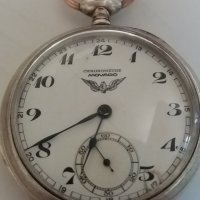 Сребърен джобен часовник MOVADO