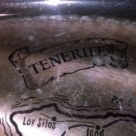 Tenerife-поднос 30х19см-внос швеицария, снимка 9 - Антикварни и старинни предмети - 17468655