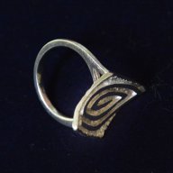 Авторски сребърен пръстен проба 925, снимка 4 - Пръстени - 11868543
