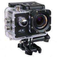 Екшън камера GoPlus 4K20, 4K Ultra HD, 2 инчов дисплей, 170° лещи, Водоустойчив, WiFI, снимка 1 - Спортна екипировка - 21083380