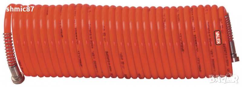 Маркуч за въздух 6/8мм - 8 метра спирала с байонетни изводи , снимка 1