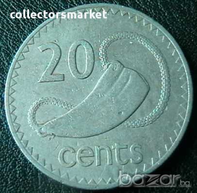 20 цента 1969, Фиджи, снимка 1