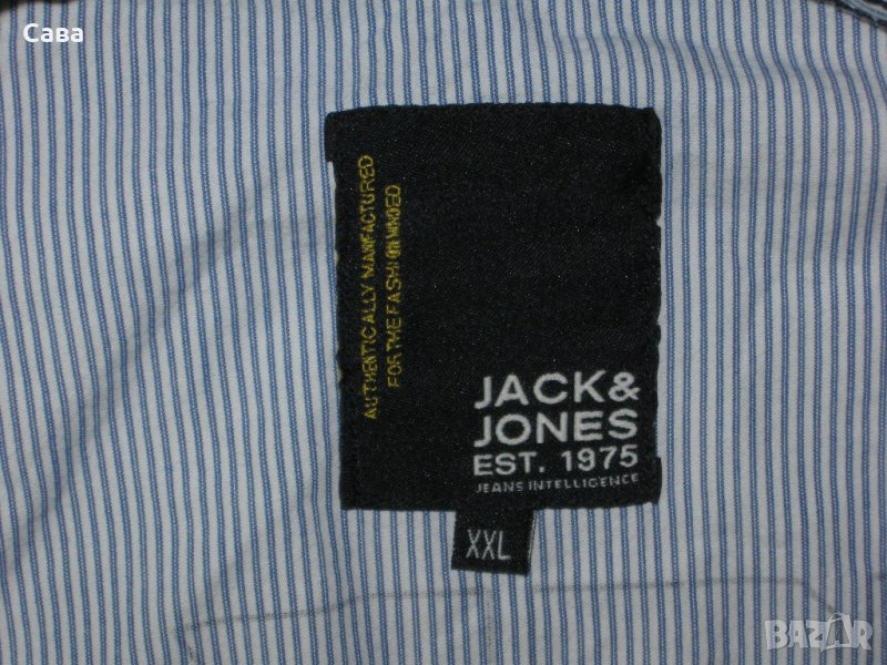 Риза JACK&JONES   мъжка,ХЛ, снимка 1