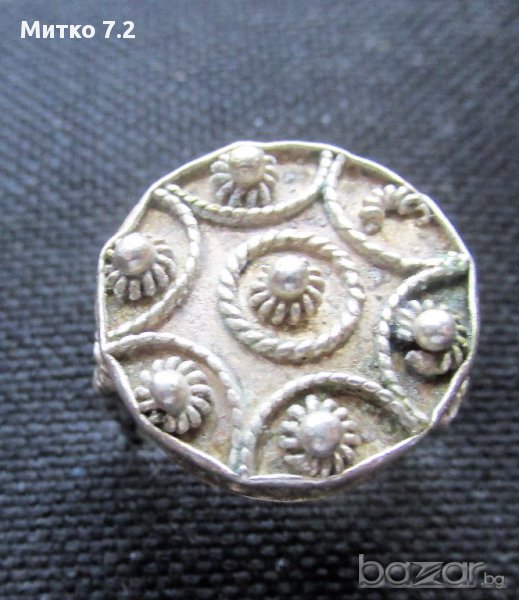 Старинен сребърен пръстен - 1, снимка 1