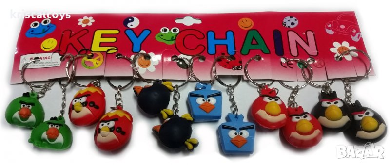 Ключодържател Енгри Бърдс Angry Birds, снимка 1