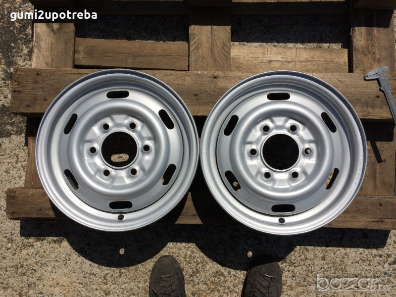 2 броя 15" джанти за Мазда Е Хюндай 6х139,7 ПЕРФЕКТНИ 40лв за брой, снимка 1