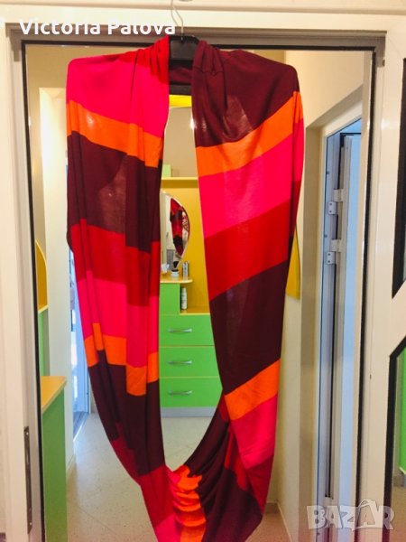 Памучен шал-snood ,модерни цветове, снимка 1