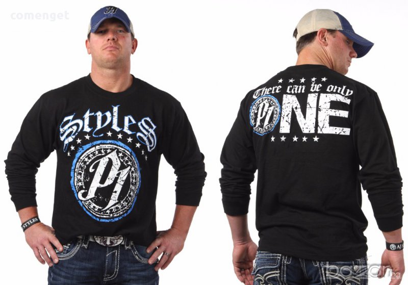 WWE! КЕЧ блузи и тениски AJ STYLES ONLY ONE! Поръчай модел по ТВОЙ дизайн!, снимка 1