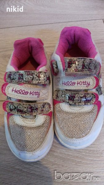 Детски маратонки с брокат  Hello Kitty, снимка 1