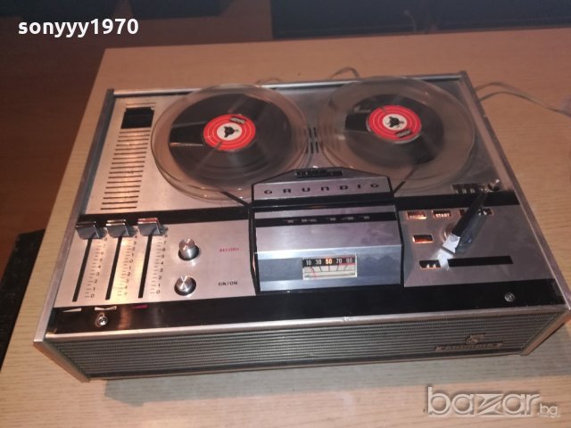 grundig-ретро ролка-внос швеицария, снимка 2 - Ресийвъри, усилватели, смесителни пултове - 20968229