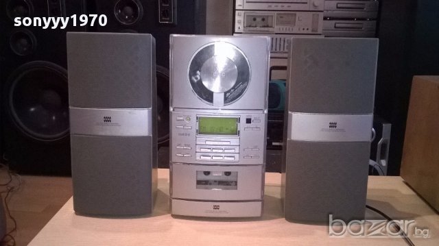 Heru mcd-100pr cd/tuner/ampli/tape/aux+2 колони-внос швеицария, снимка 4 - Ресийвъри, усилватели, смесителни пултове - 14406189