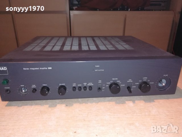 nad model 306 amplifier-здрав усилвател-внос швеция, снимка 9 - Ресийвъри, усилватели, смесителни пултове - 21696989