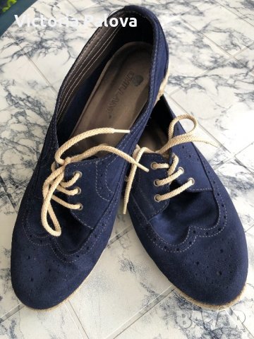 Идеални обувки CHILLANY,велур, снимка 3 - Спортно елегантни обувки - 26061356