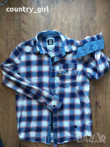 g-star marshall windsor shirt - страхотна мъжка зимна риза, снимка 1 - Ризи - 23725799