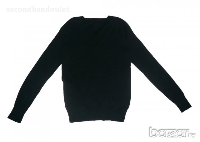 ZARA дамски черен пуловер размер М, снимка 2 - Блузи с дълъг ръкав и пуловери - 17225910