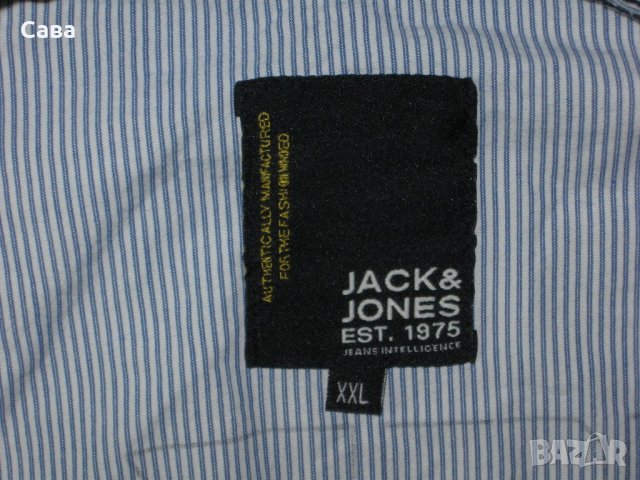 Риза JACK&JONES   мъжка,ХЛ, снимка 1 - Ризи - 21556054