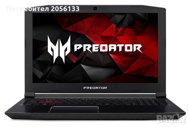 Acer Predator Helios 300, PH315-52-7967, 15.6" FHD 120Hz IPS, i7-9750H, 8GB, 256GB SSD, GTX 1660Ti, , снимка 5 - Лаптопи за дома - 21650227