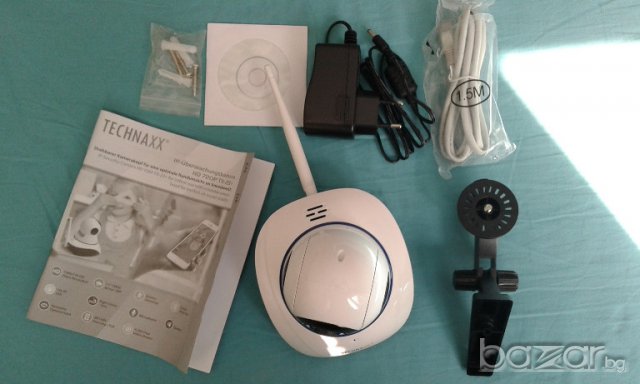 Охранителна камера TECHNAXX IP 720P закрит (TX-23 +), 1,3MP - нови!, снимка 13 - Камери - 17746401