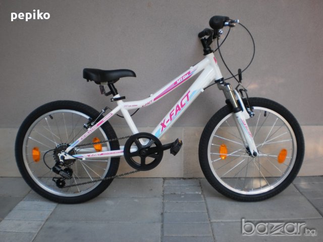 Продавам колела внос от Германия детски велосипед X-FACT GIRL SERIES 20 цола модел 2016 г
