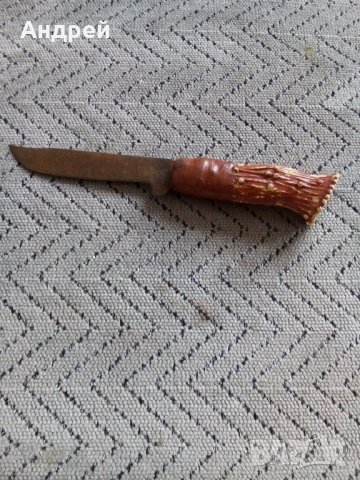 Стар нож,ножка,ножче #2, снимка 1 - Антикварни и старинни предмети - 22179770