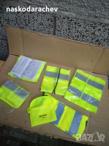 Чисто нови светлоотразителни жилетки, снимка 16 - Аксесоари и консумативи - 14248160