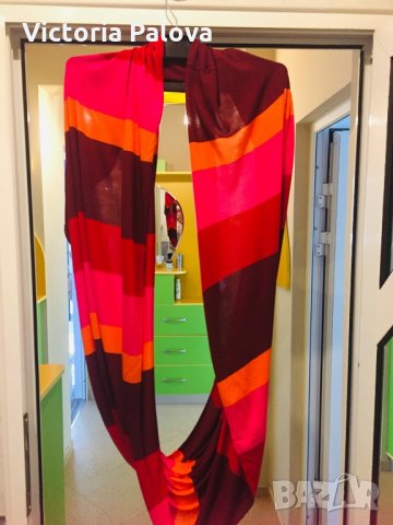Памучен шал-snood ,модерни цветове