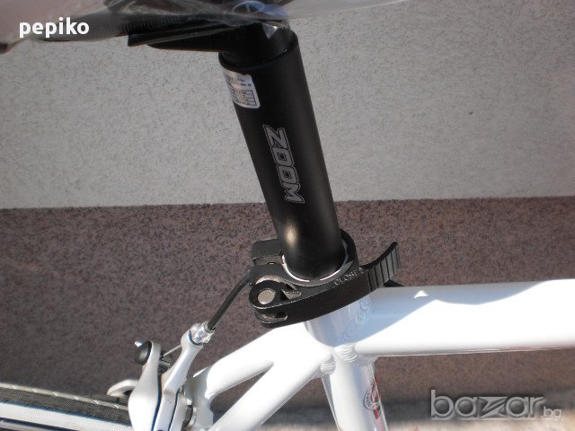 Продавам колела внос от Германия  шосеен велосипед Tretwerk 28 цола карбонова вилка Shimano 105 , снимка 6 - Части за велосипеди - 10101348