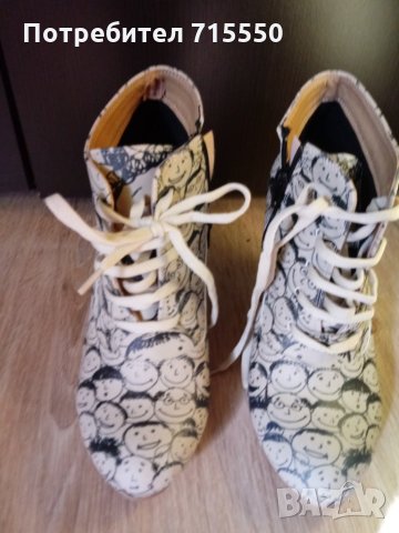 Интересни обувки 38 номер , снимка 2 - Дамски ежедневни обувки - 22963563