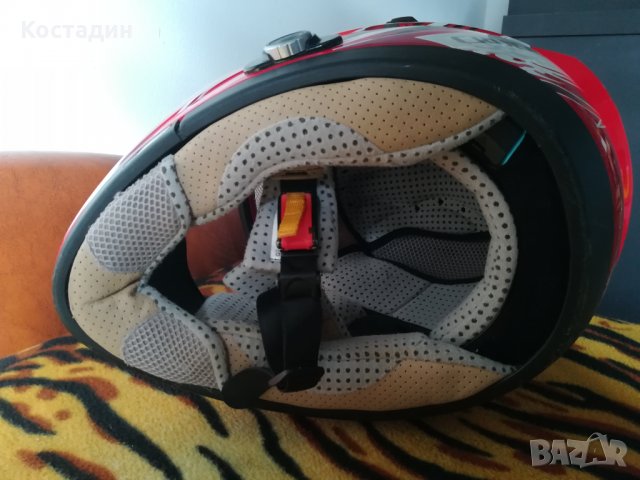 Мото каска Viper, размер XL 61-62 см, снимка 8 - Аксесоари и консумативи - 24090916