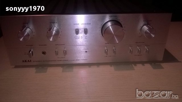 Akai-stereo amplifier-made in japan-внос швеицария, снимка 7 - Ресийвъри, усилватели, смесителни пултове - 12629685
