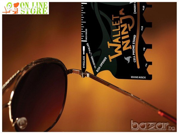 Wallet Ninja - мултифункционално приспособление за портфейл, снимка 7 - Портфейли, портмонета - 10048284