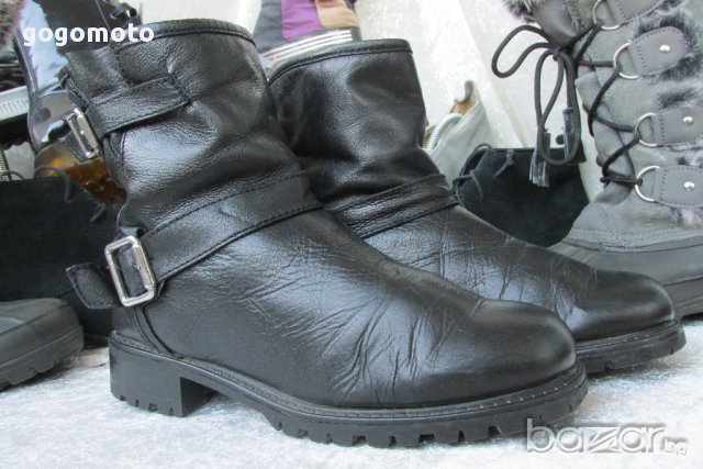 дамски боти ZARA® BASIC original, N- 38, 100% естествена кожа,GOGOMOTO.BAZAR.BG®, снимка 14 - Дамски боти - 16910619