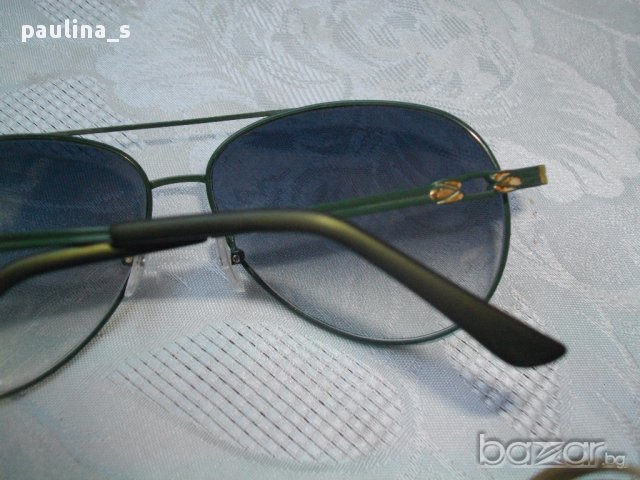Маркови слънчеви очила Авиаторски модел в зелено / зелени, снимка 3 - Слънчеви и диоптрични очила - 14947146