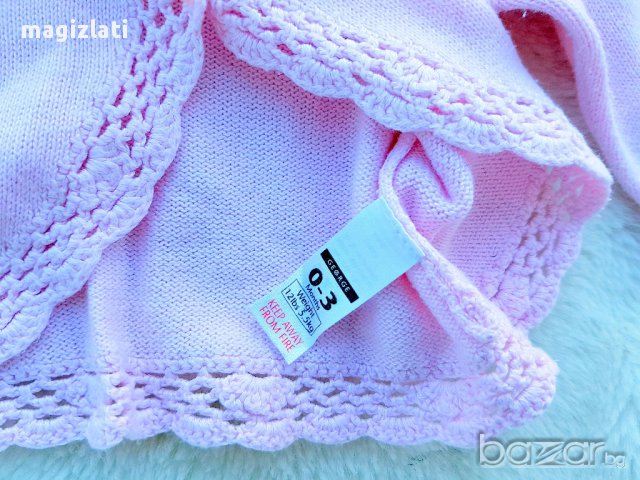 Лот жилетки Next и George 0-3 месеца , снимка 11 - Комплекти за бебе - 16913387