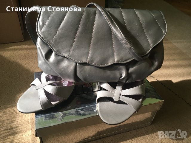 Обувки и чанта, снимка 4 - Дамски обувки на ток - 24685525