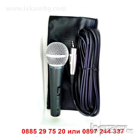 Вокален микрофон SM58 Професионален, снимка 4 - Тонколони - 12948137