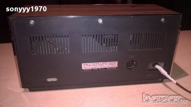 Mivar r-48c receiver-made in italy-внос швеицария, снимка 11 - Ресийвъри, усилватели, смесителни пултове - 12996608