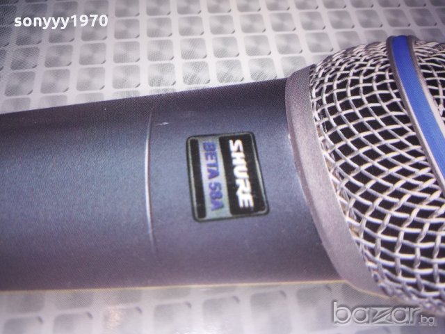 shure beta 58S-legendary performance microphone-внос швеицария, снимка 4 - Микрофони - 20482220