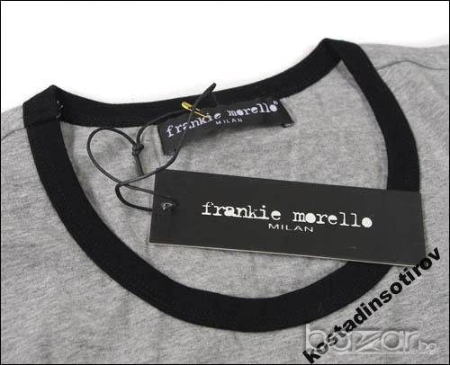 FRANKIE MORELLO GREY TRUCKER PRINT Мъжка Тениска size M, снимка 2 - Тениски - 6439064