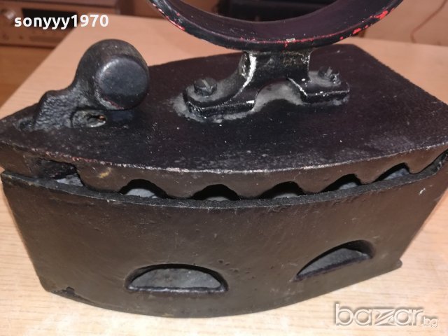 антика-ретро ютия-22х20х11см-метална-внос швеицария, снимка 5 - Колекции - 20620976