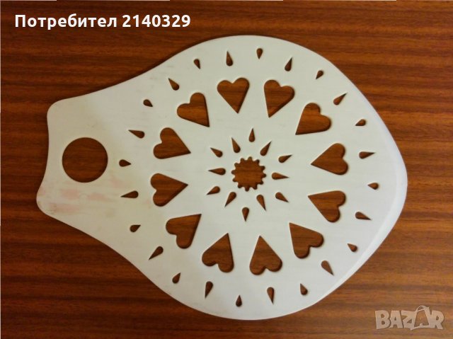 Шаблон за украса на торти